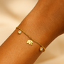 Zia Elephant Zirconia Bracelet