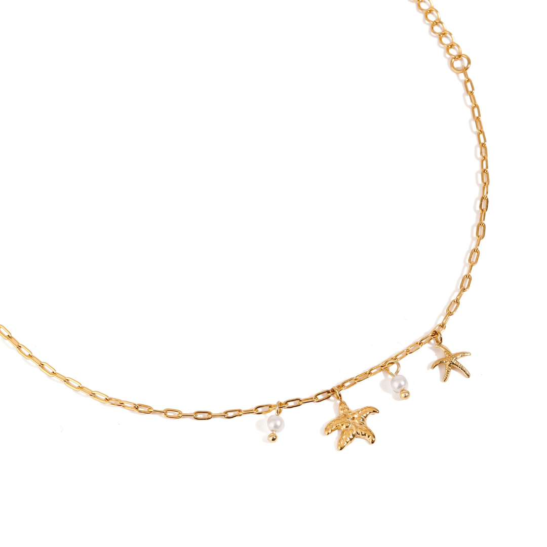Sea Star Pearl Bracelet