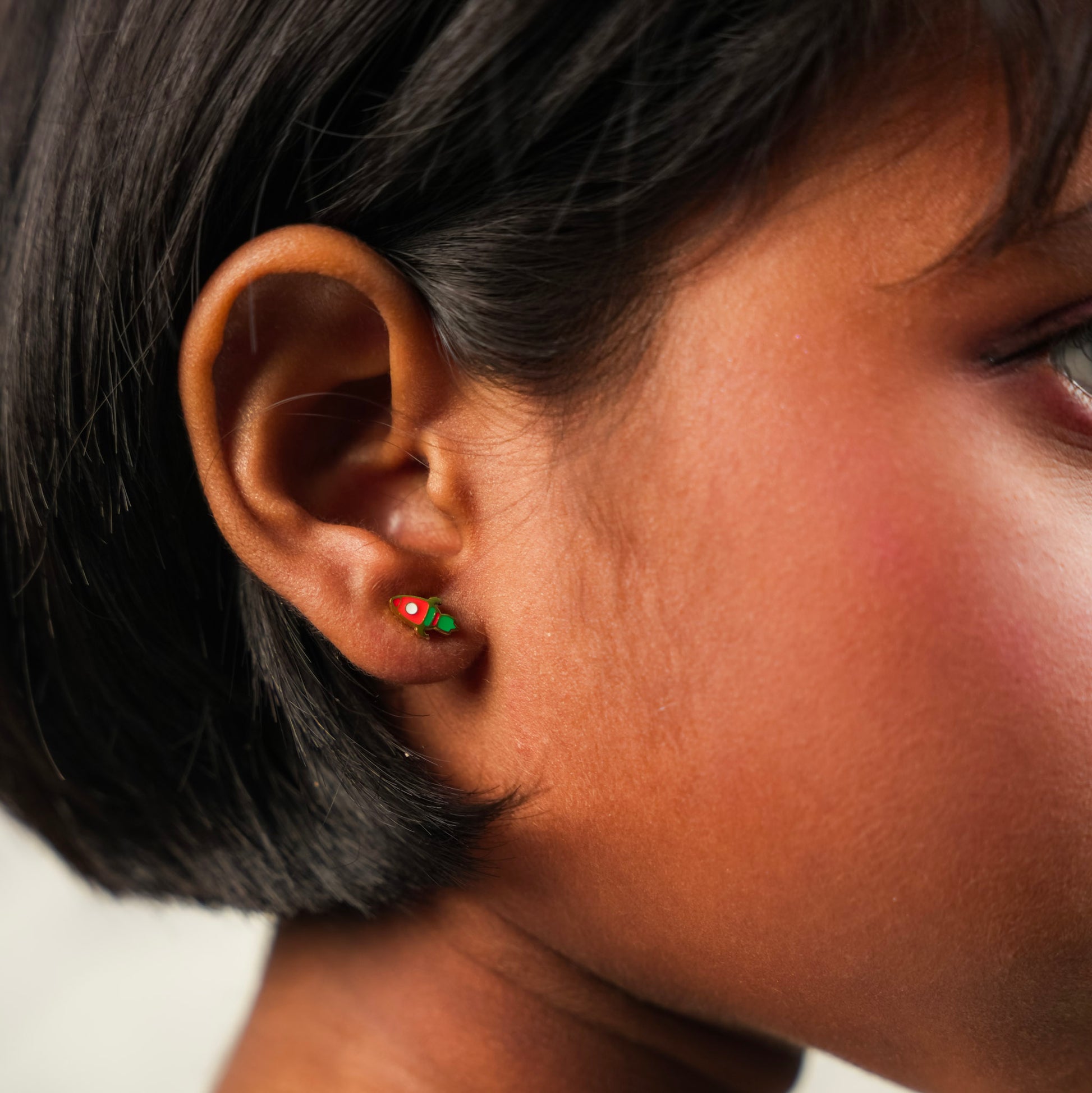 रॉकेट स्टड इयररिंग