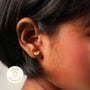 Yellow Birdie Stud Earring