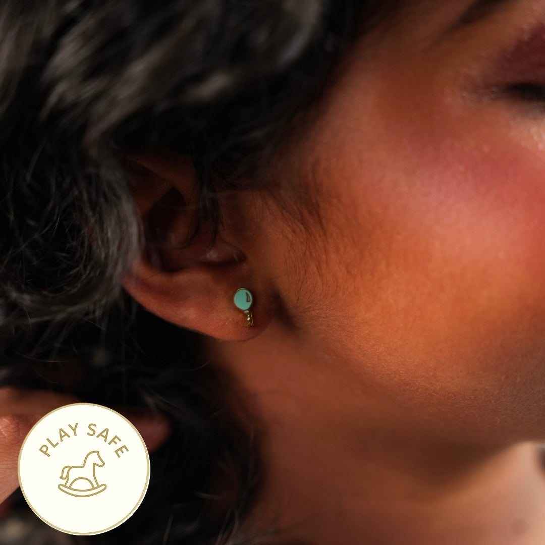 बैलून स्टड इयररिंग