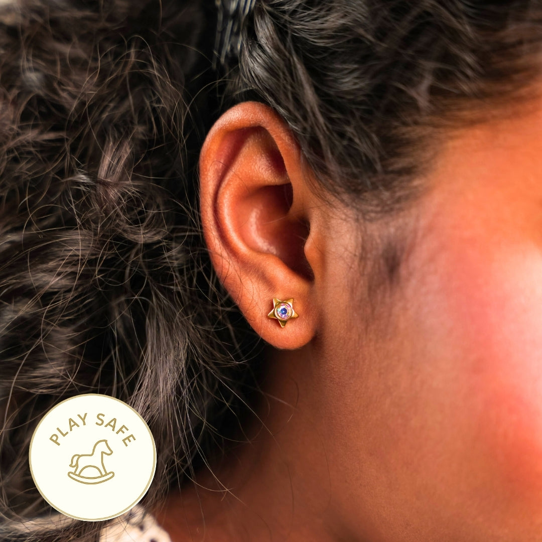 स्टार स्टड इयररिंग