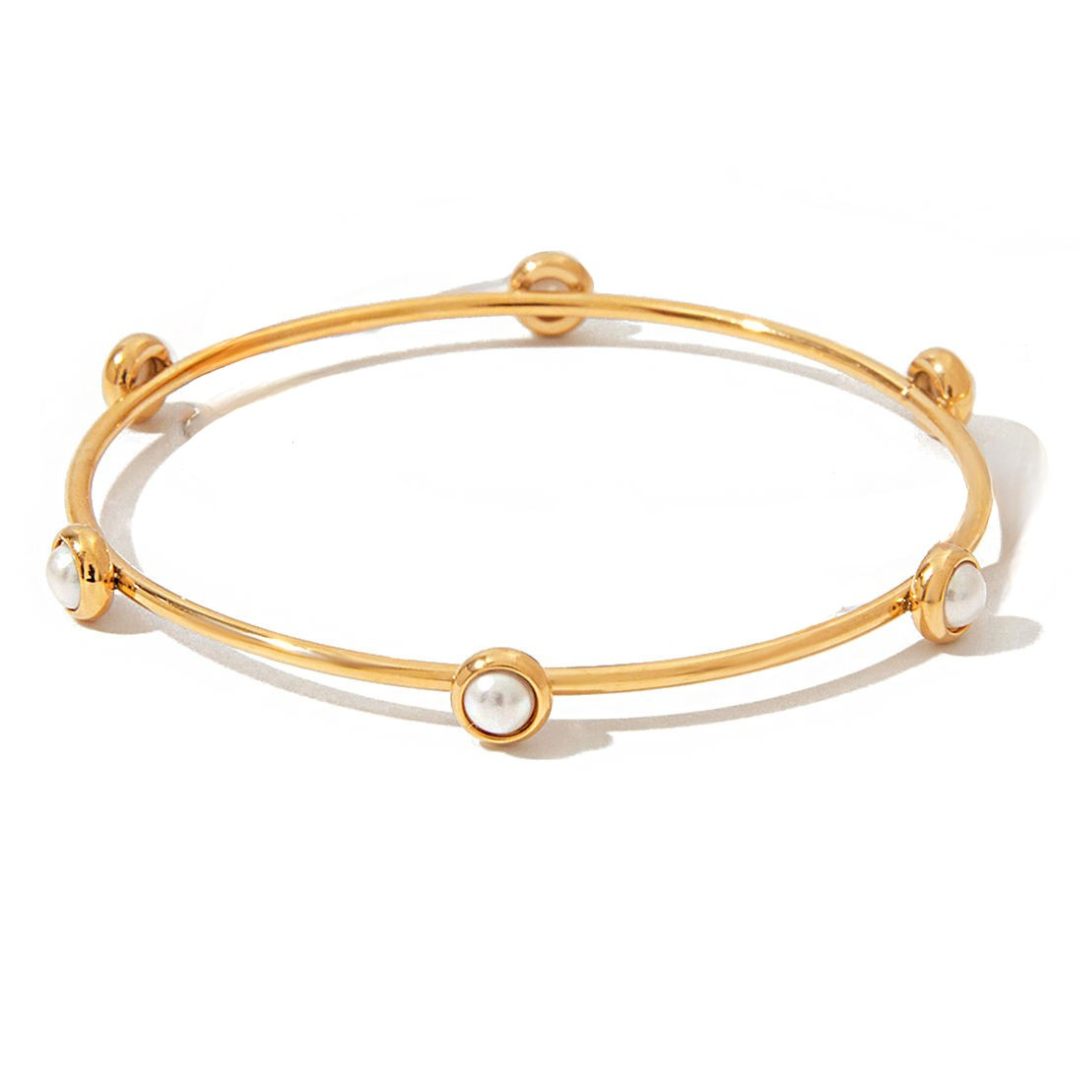 Royal Pearl Bangle