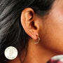 Petite Hoop Earring - 14 MM