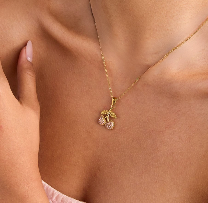 Aira Cherry Necklace