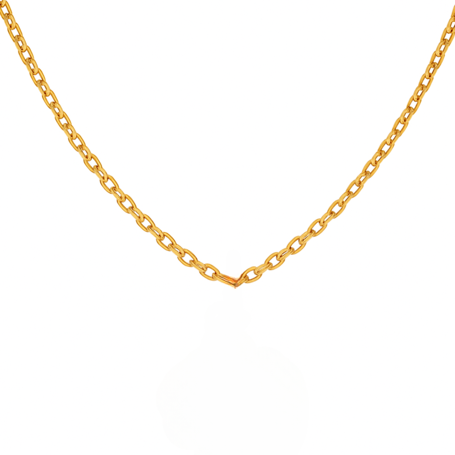 पतला सादा सुंदर हार