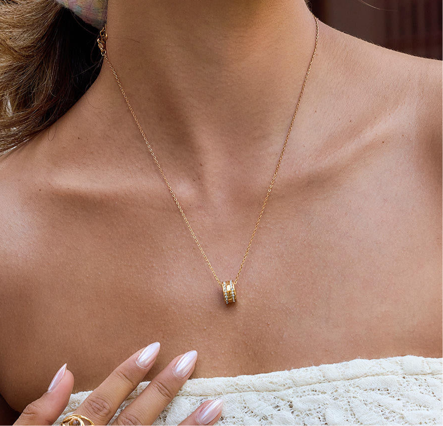 Aira Sparkle Charm Necklace