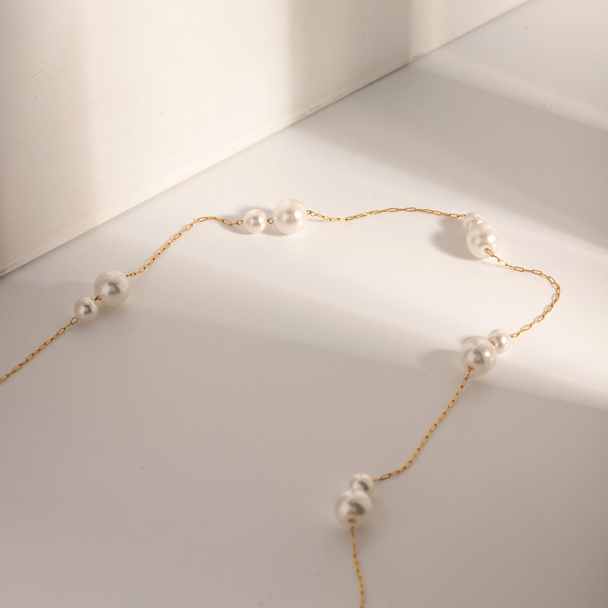 जुड़वां मोती का हार