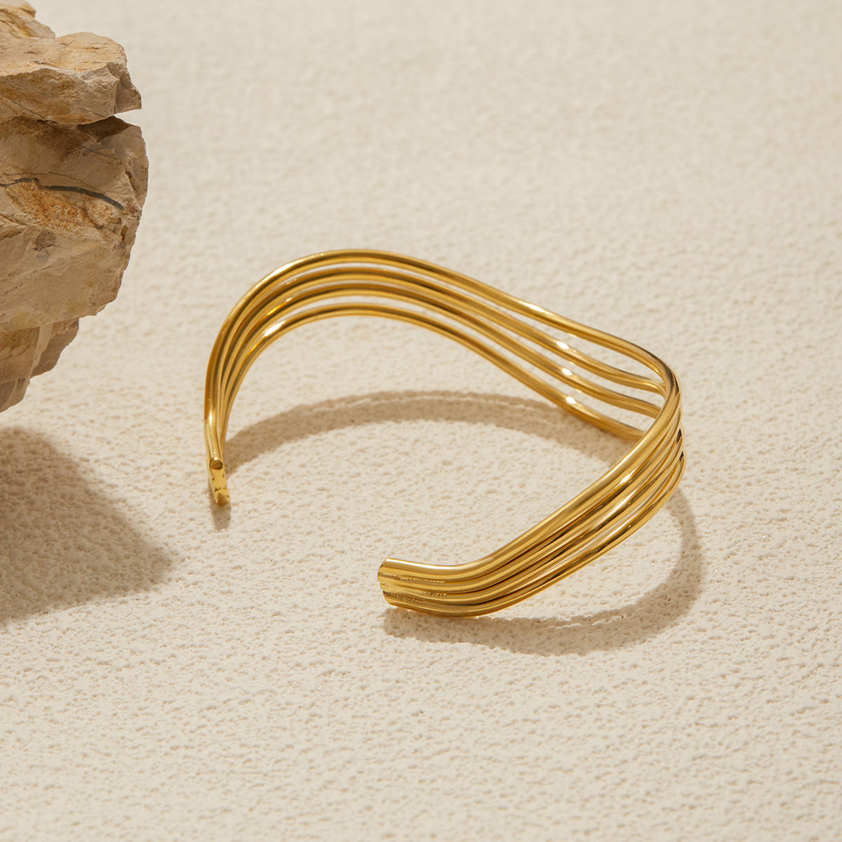 Classic 3 Wave Bangle