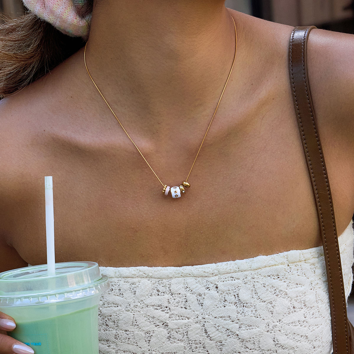 Aira 5 Charm Necklace