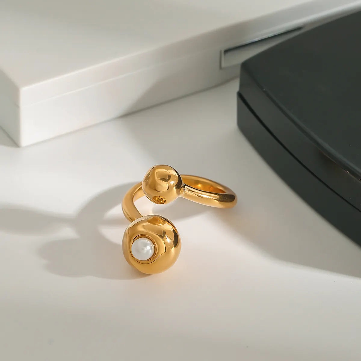 ओर्ब पर्ल आकार बदलने योग्य अंगूठी