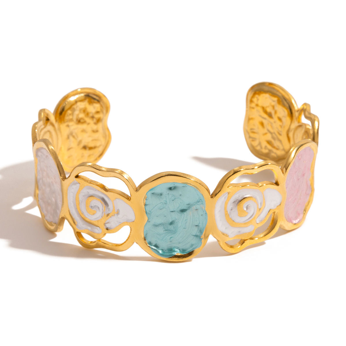 Bold Flower Bangle