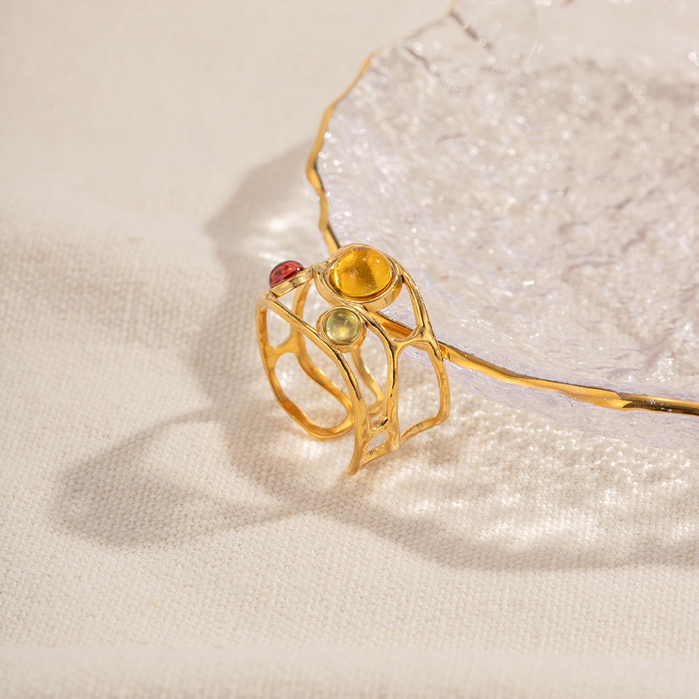 लहरदार आकाशगंगा आकार बदलने योग्य अंगूठी