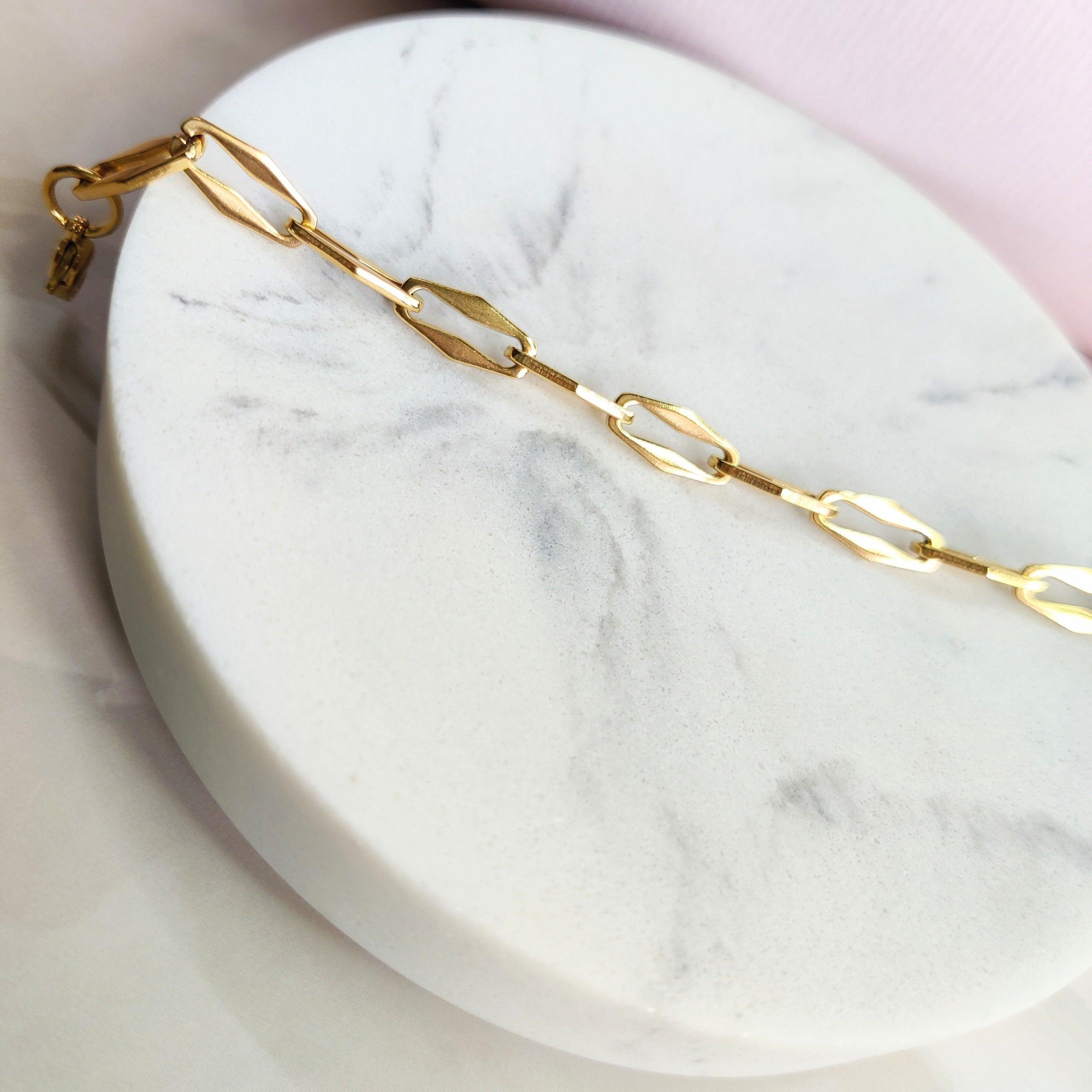 Paper Clip Bracelet