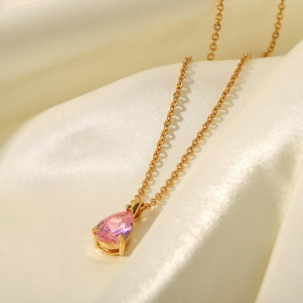 दामिनी ज़िरकोनिया एलीट नेकलेस