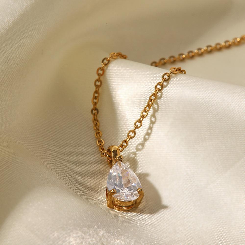 दामिनी ज़िरकोनिया एलीट नेकलेस