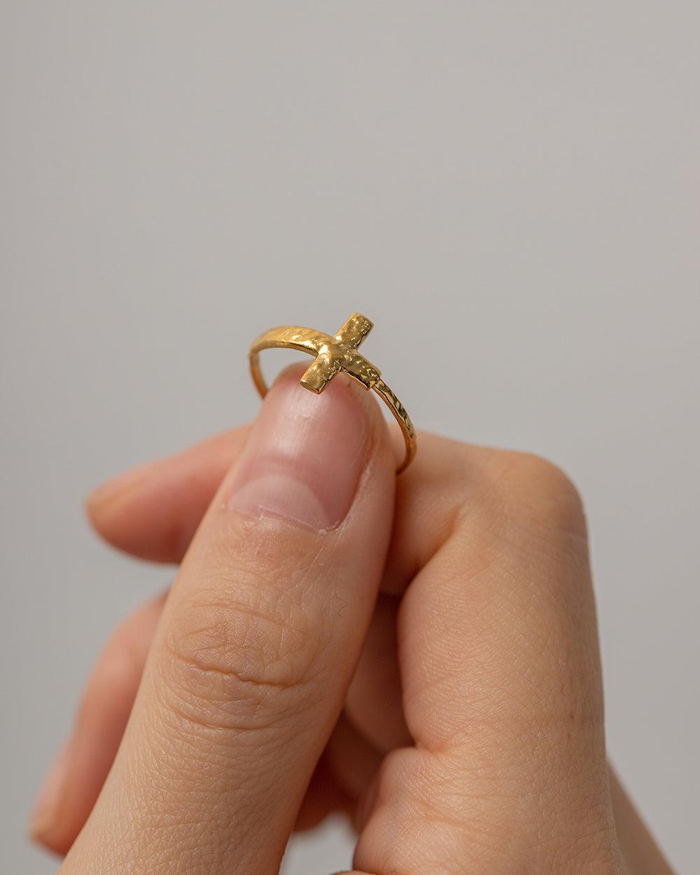 क्रॉस आकार बदलने योग्य रिंग