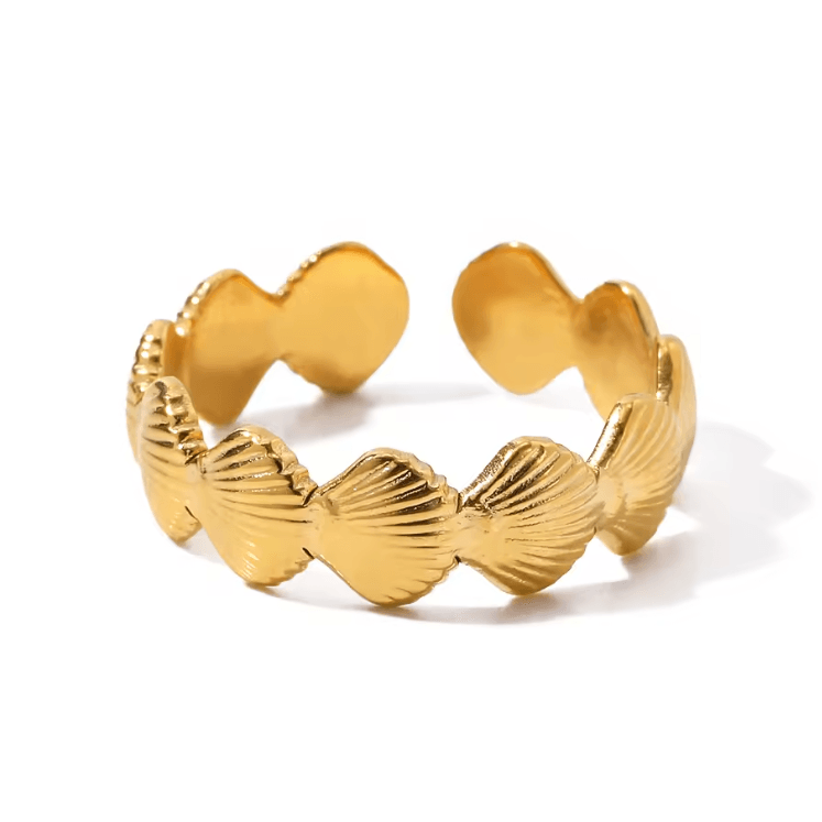 समुद्री शंख आकार बदलने योग्य अंगूठी