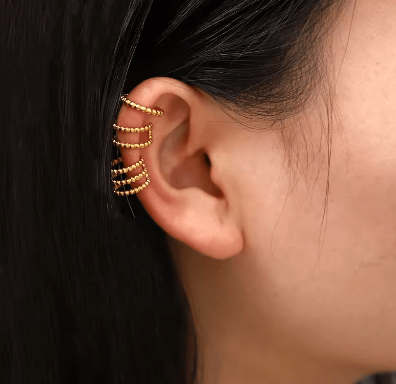 3 इयररिंग सेट - कफ