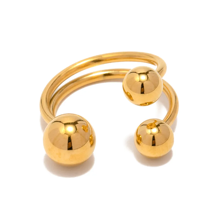 ओर्ब स्तरित आकार बदलने योग्य अंगूठी