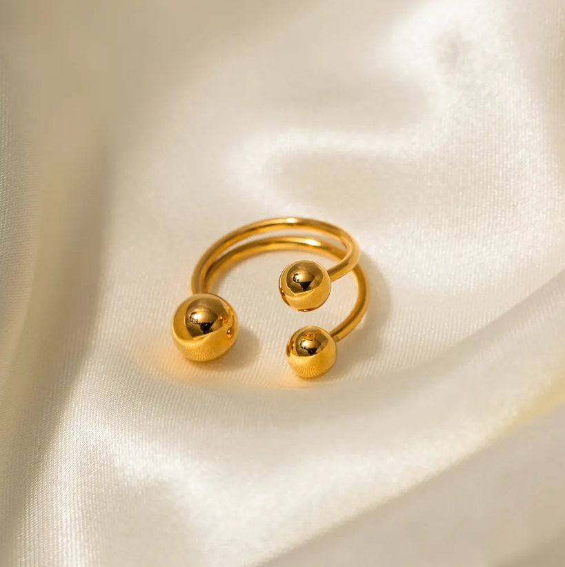 ओर्ब स्तरित आकार बदलने योग्य अंगूठी