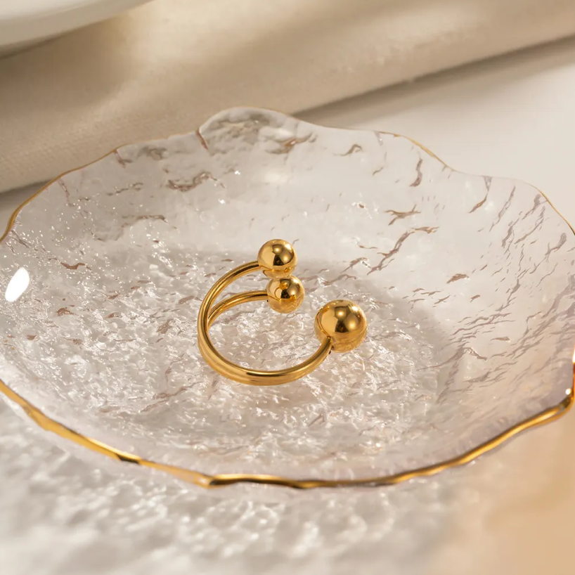 ओर्ब स्तरित आकार बदलने योग्य अंगूठी