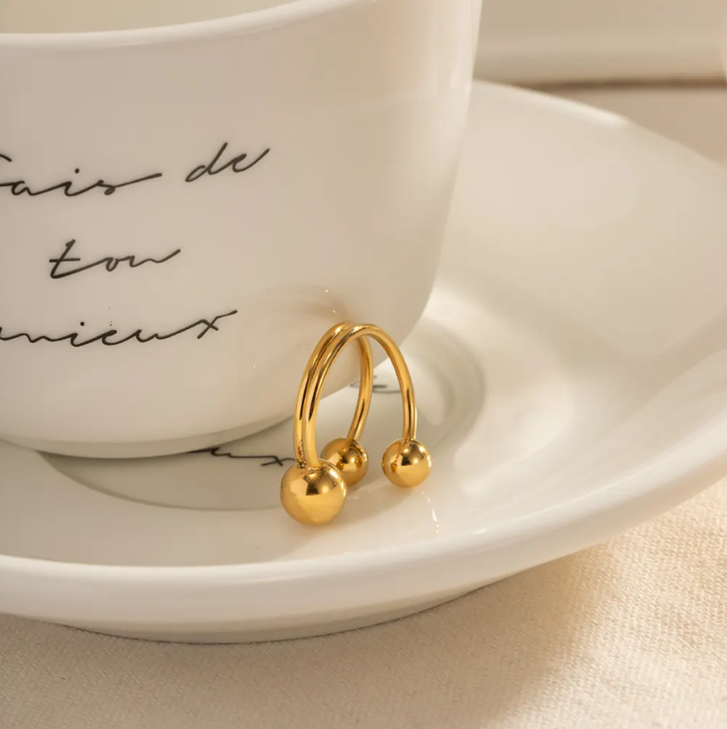 ओर्ब स्तरित आकार बदलने योग्य अंगूठी