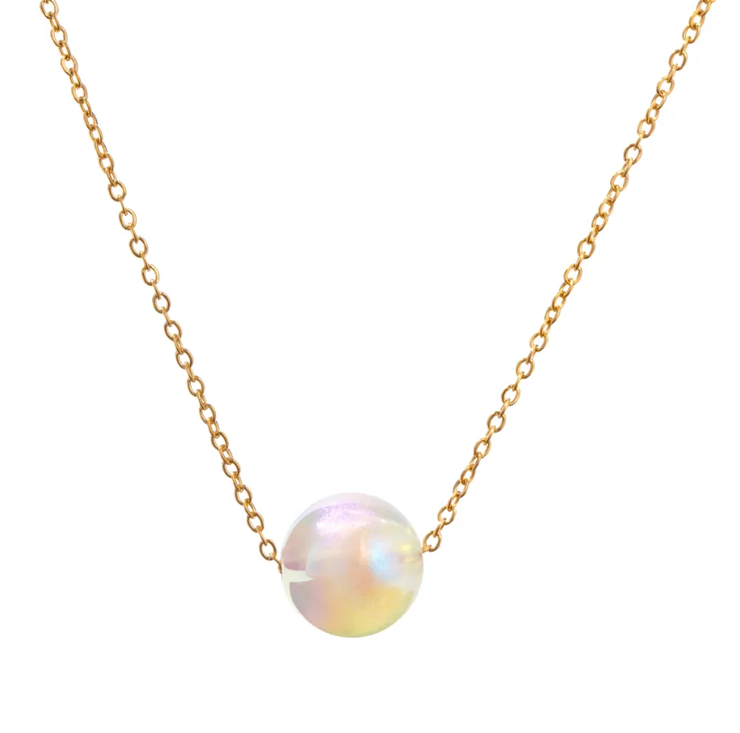 एकल मत्स्यांगना मनका हार