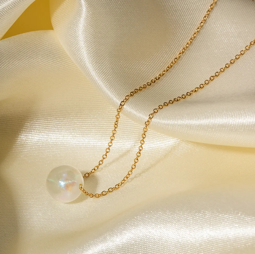 एकल मत्स्यांगना मनका हार