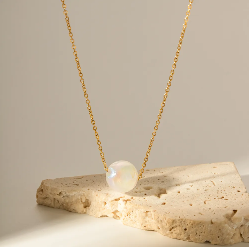 एकल मत्स्यांगना मनका हार