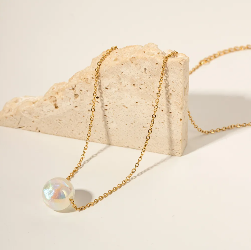 एकल मत्स्यांगना मनका हार