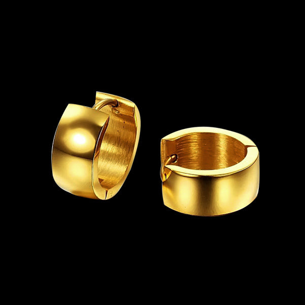 Shiny Hoop Earring