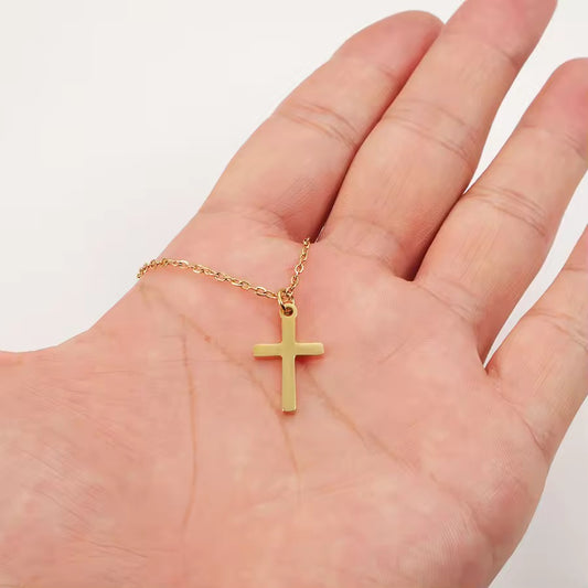 Tiny Cross Necklace