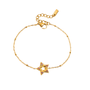 Buy  gold-toned star bracelet