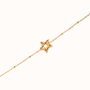 Buy gold bracelet with a star charm