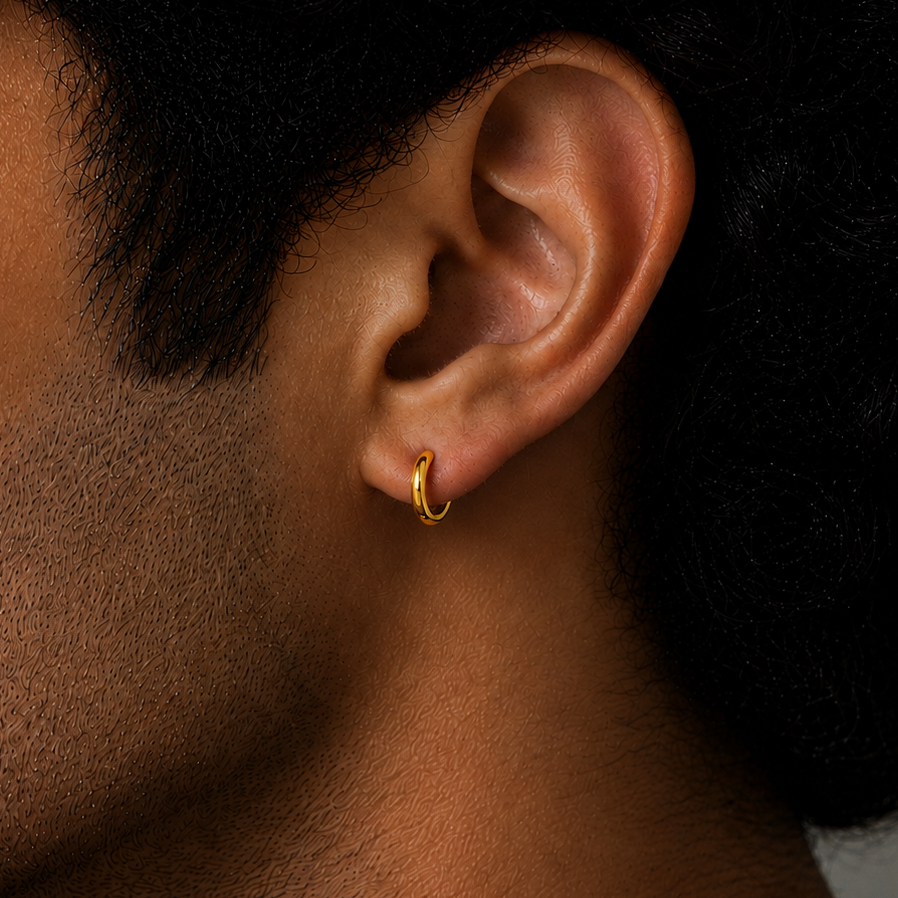 Petite Hoop Earring - 8 mm