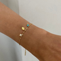 Sea Evil Eye Charm Bracelet