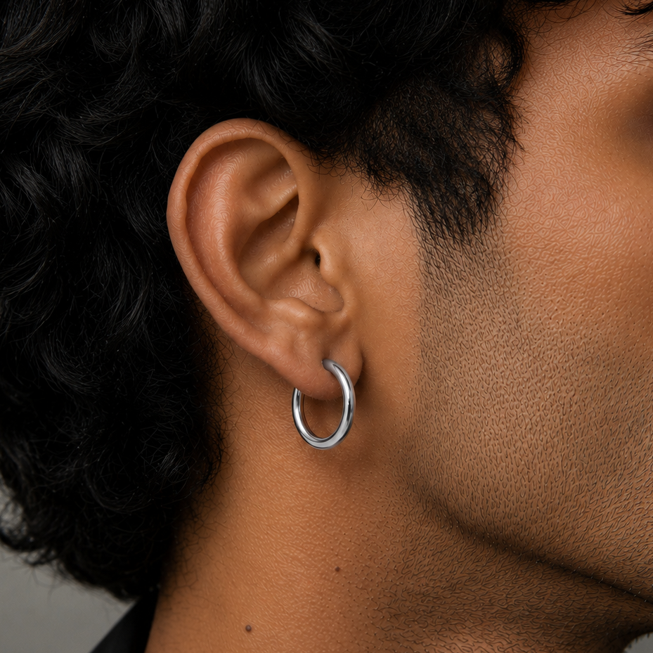Petite Hoop Earring - 14 MM - S