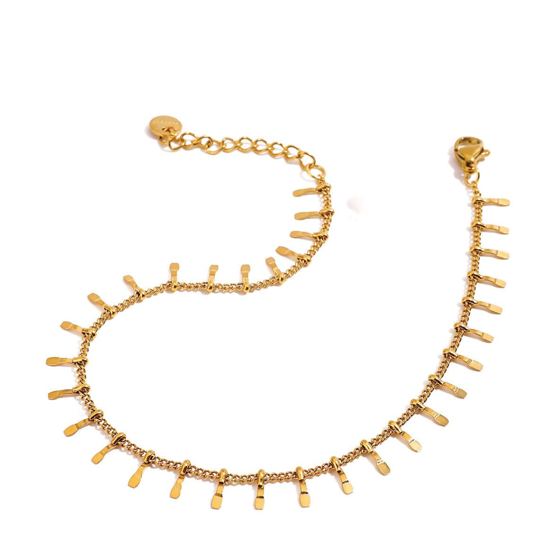 Tassel Spine Anklet