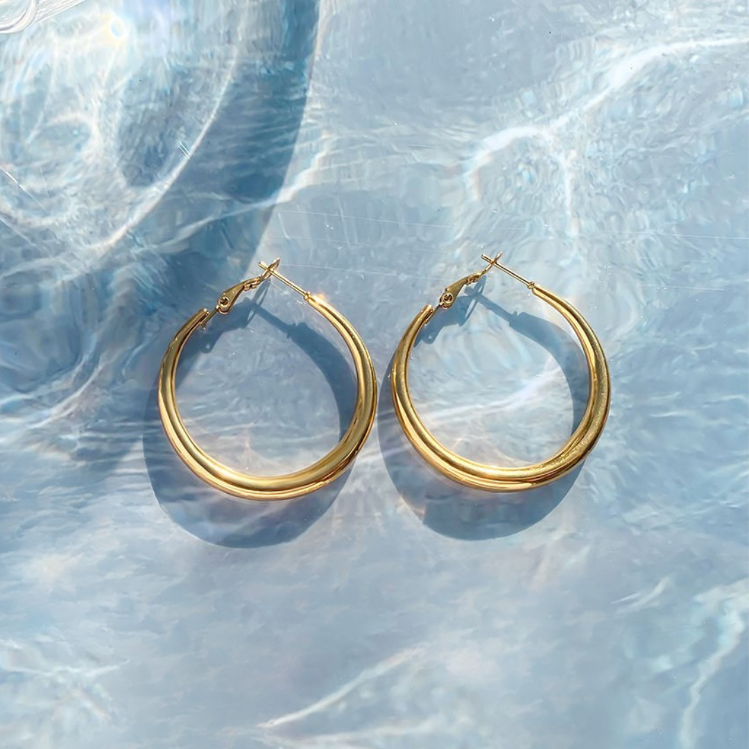Dune Hoop Earring
