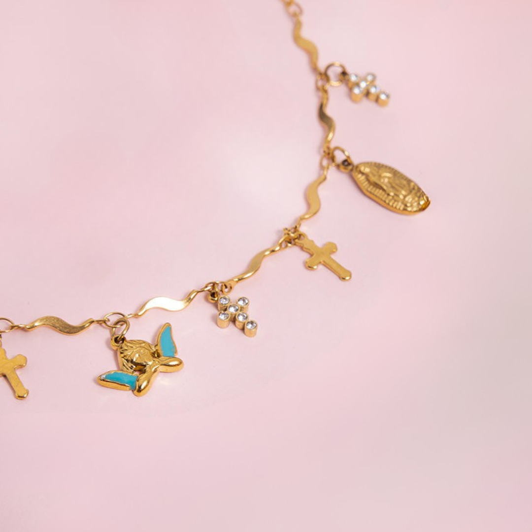 Cross Charms Bracelet