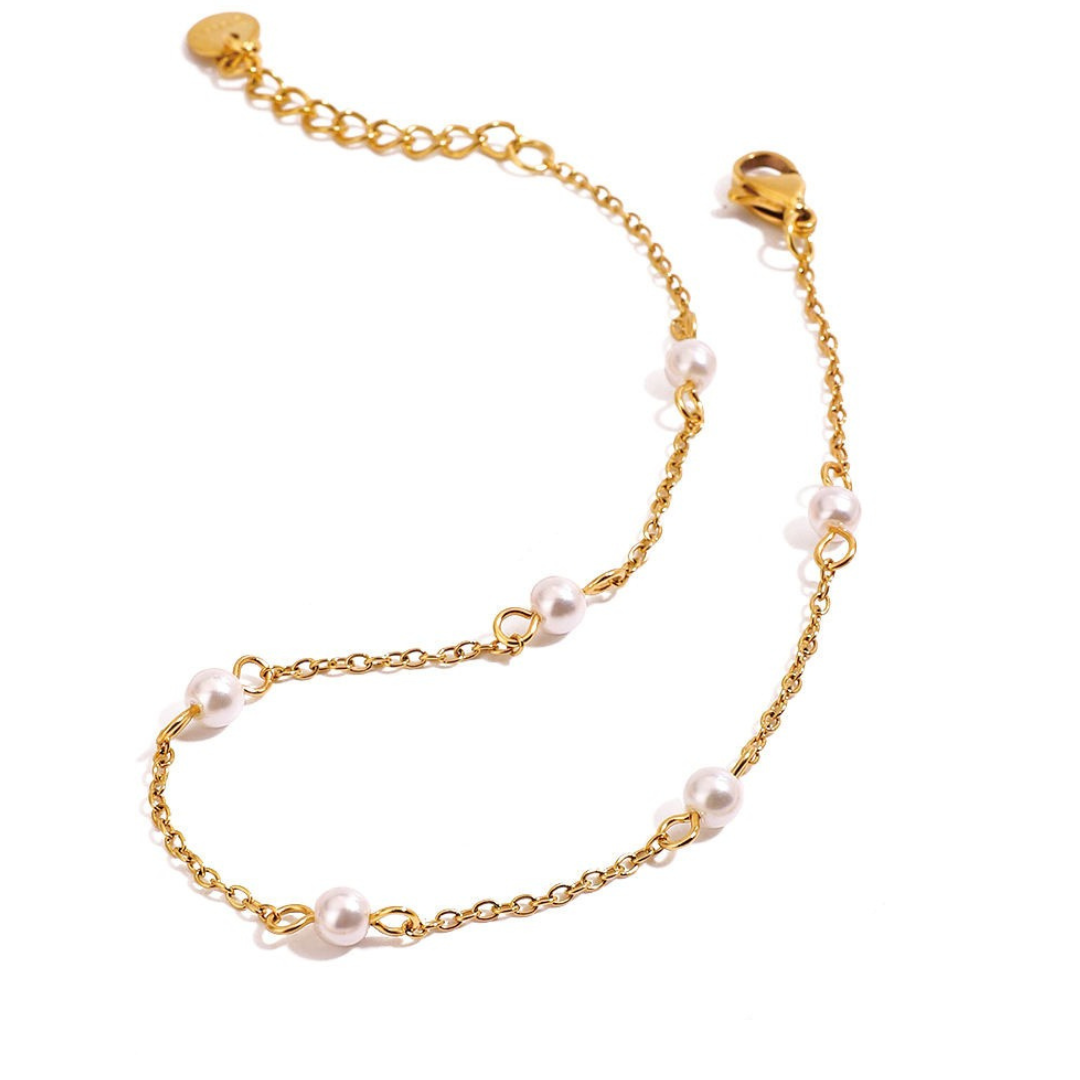Pearl Dainty Anklet