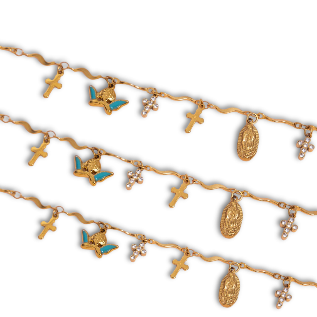 Cross Charms Bracelet