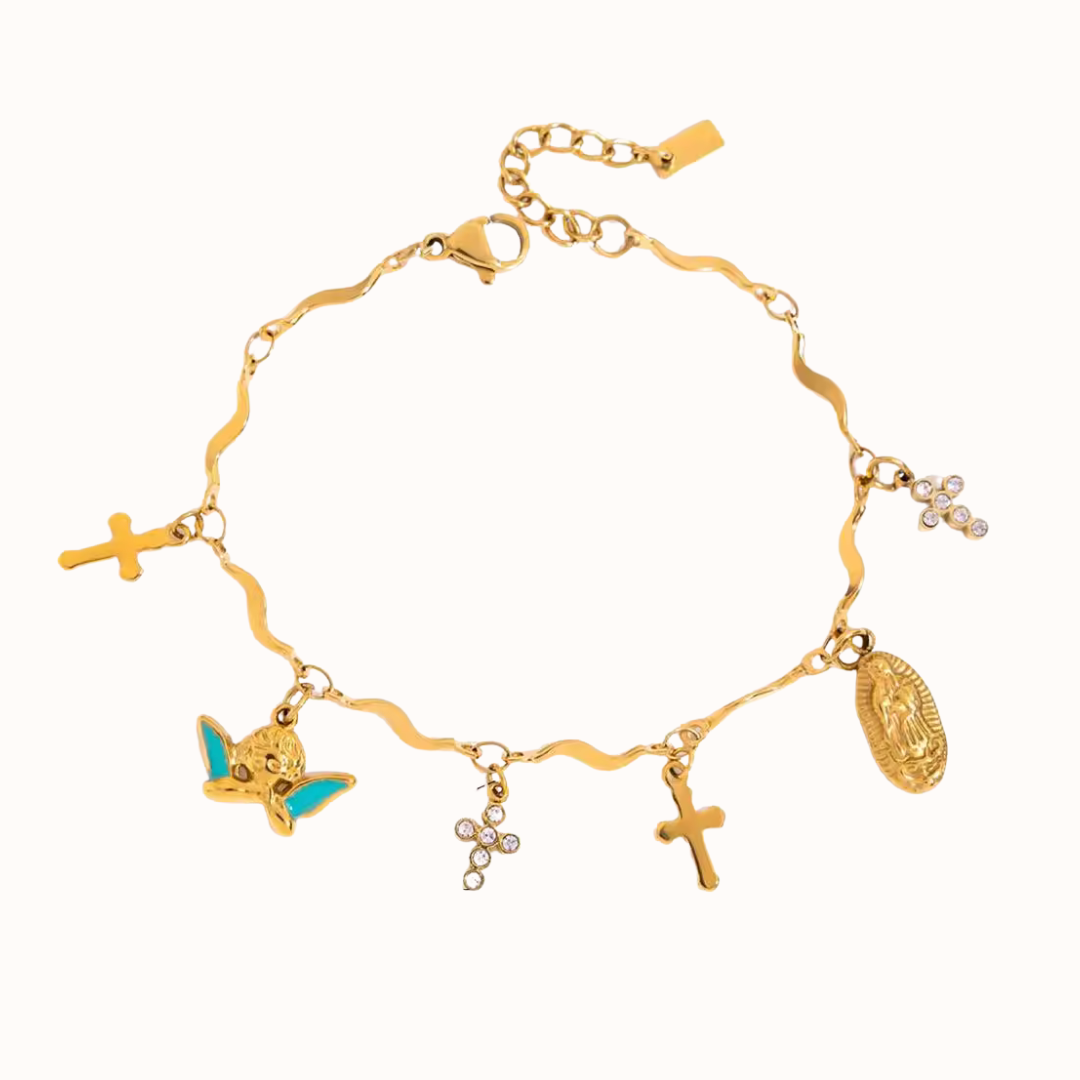 Cross Charms Bracelet