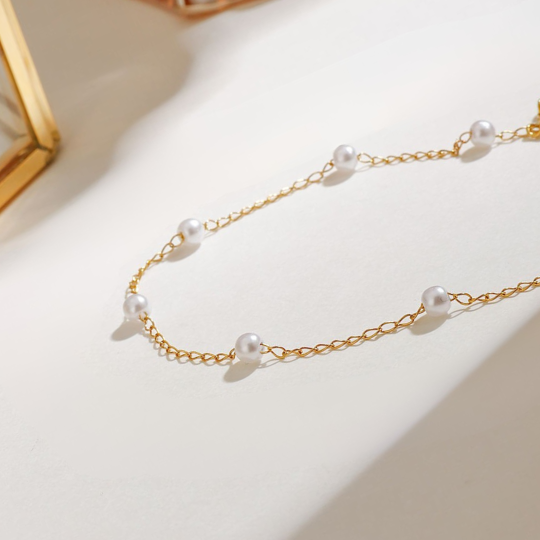 Pearl Dainty Anklet