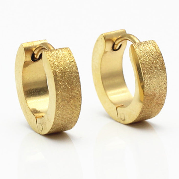Prism Hoop Earring - Gold