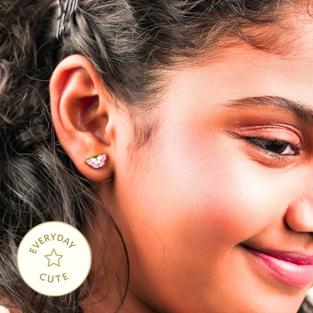 Colorful Butterfly Stud Earring