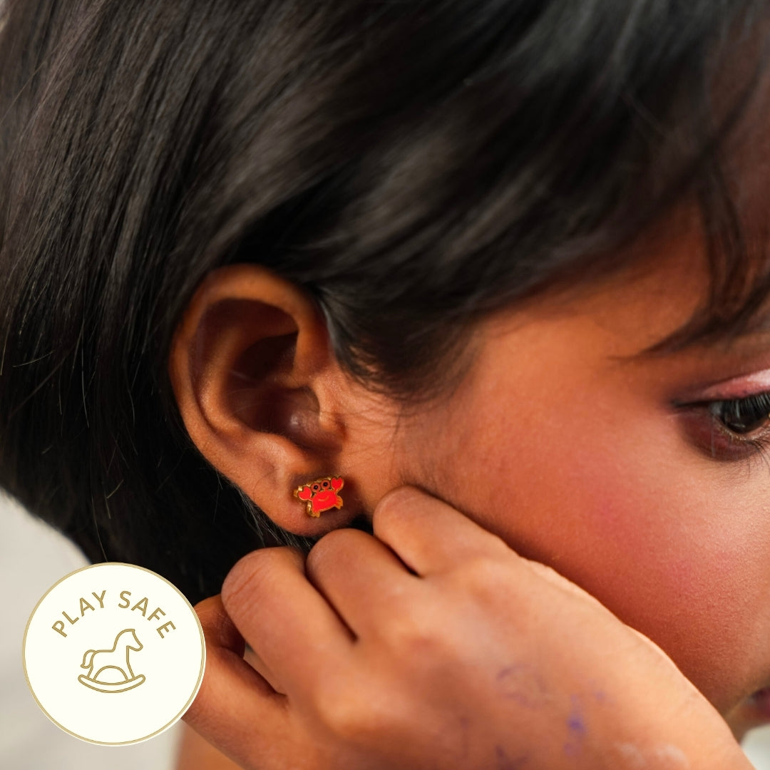 Crab Stud Earring