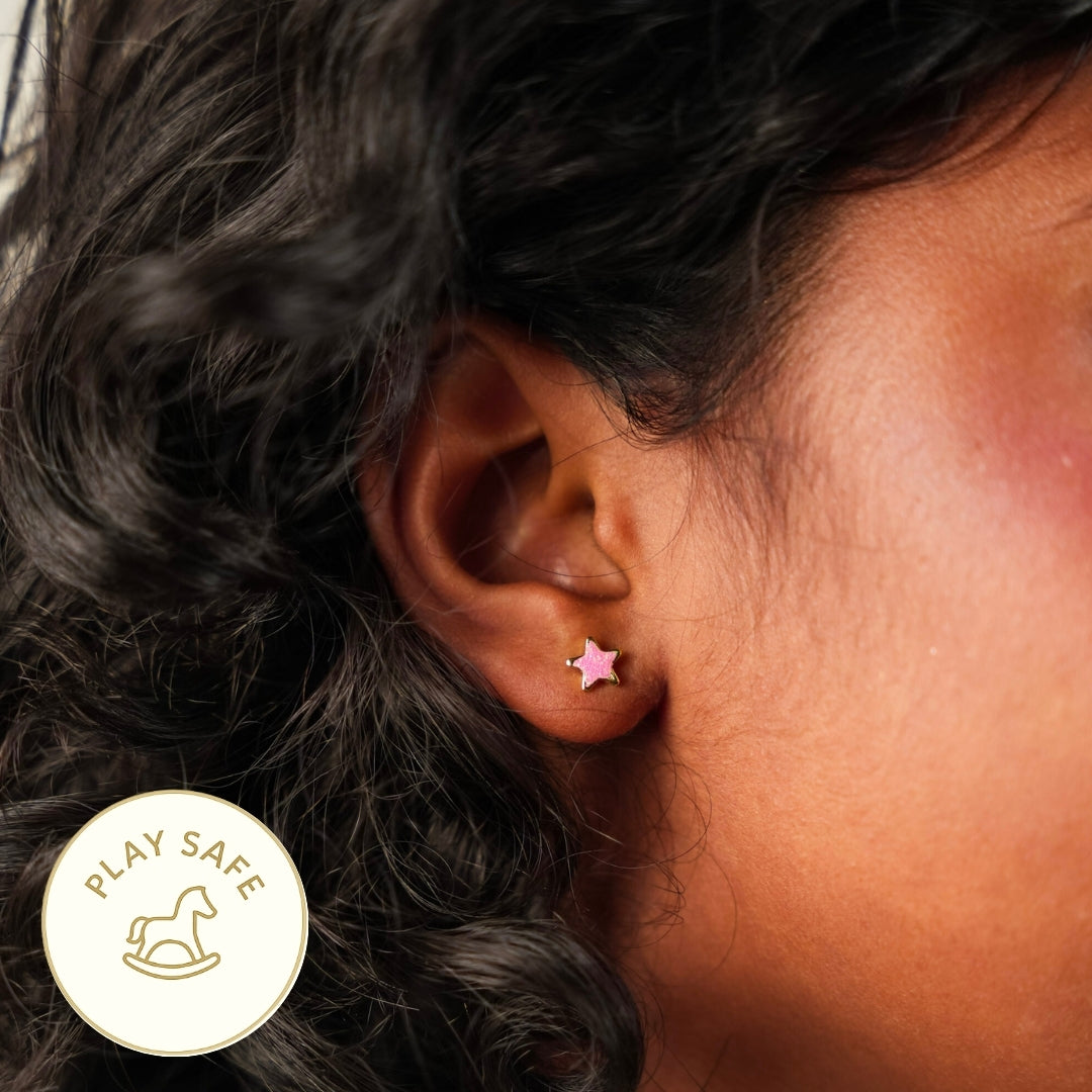Tiny Star Stud Earring