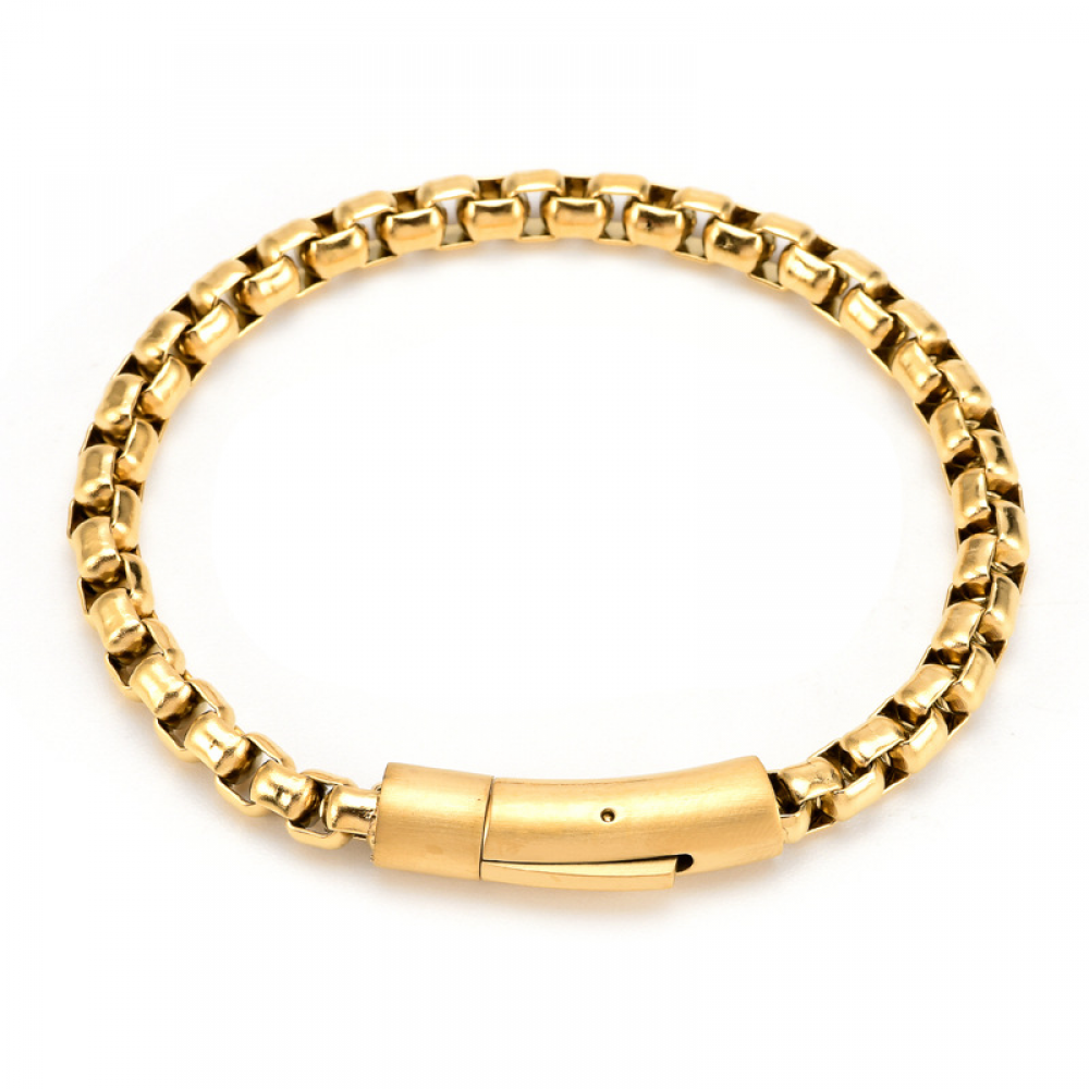Curb Chain Bracelet - Gold